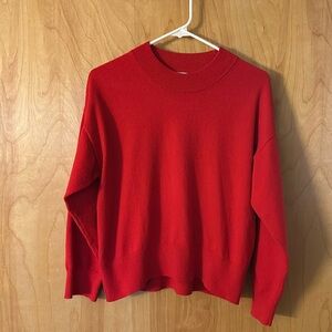 A New Day Bright Red Sweater